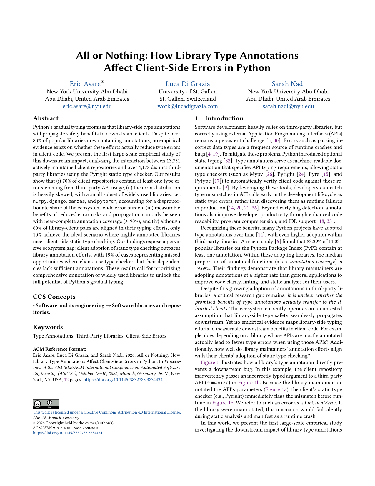 ASE 2026 Paper