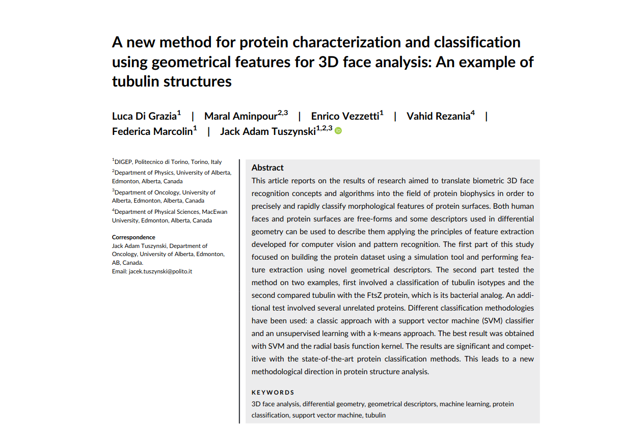 The second part involved in a classification of tubulin isotypes and a comparison of tubulin 
            with the FtsZ protein.
